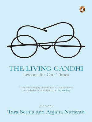 cover image of The Living Gandhi